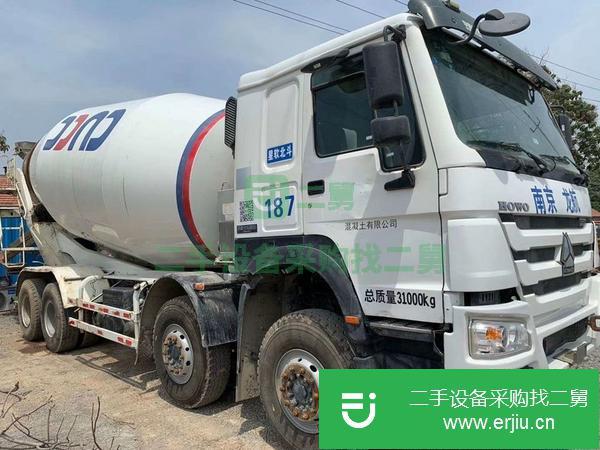 山東出售二手國五豪沃攪拌車