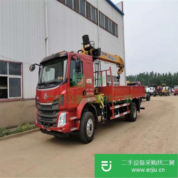 湖北出售二手柳汽單橋6.3噸隨車吊