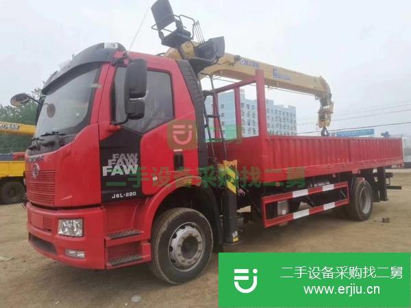 湖南出售二手徐工8噸隨車吊