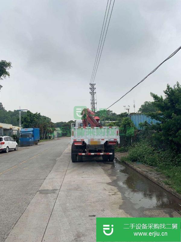 廣東出售二手華菱之星12噸隨車吊
