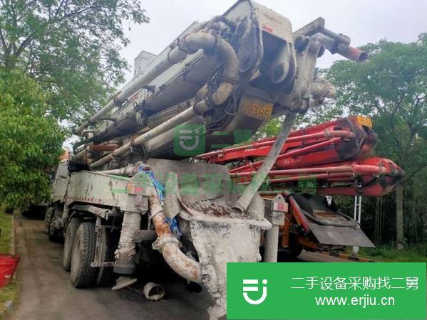 江蘇出售二手中聯牌46米泵車