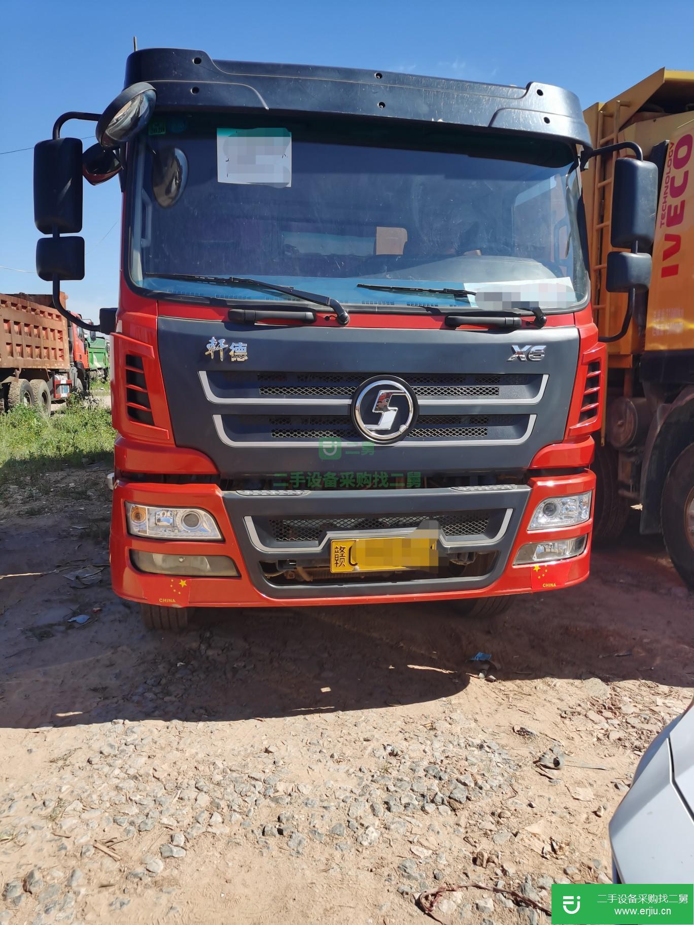 江西出售二手陜汽270馬力自卸車