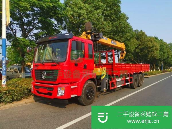 湖北出售二手東風(fēng)12噸隨車吊