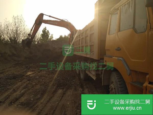 河南出售二手上汽紅巖工程自卸車