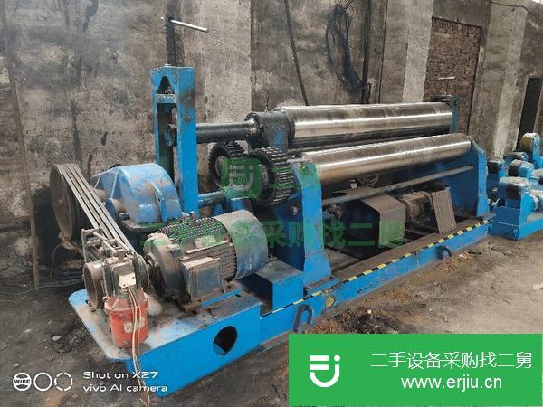 陜西出售二手W11-20*2200機械自動卷板機