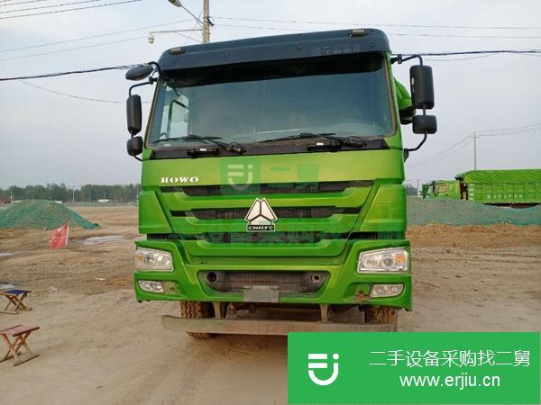 山東出售二手豪沃自卸車后八輪380馬力