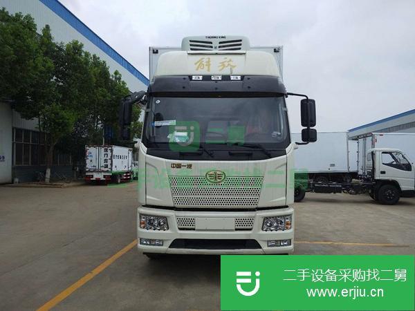 甘肅出售二手6.8米解放冷藏車