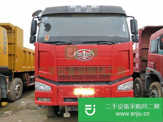 江西出售二手一汽解放J6P自卸車