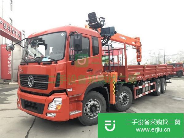 湖北出售二手石煤14噸隨車吊