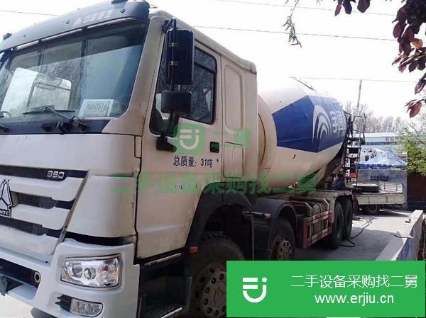 浙江出售二手豪沃攪拌車國四二十方