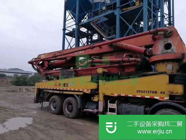 河北出售二手三一48米泵車