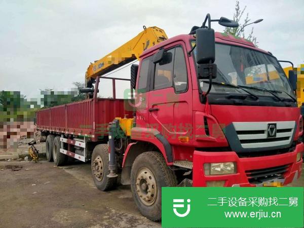 四川出售二手徐工12噸隨車吊
