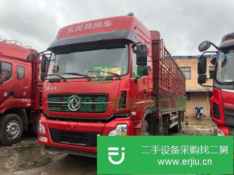 江西出售二手東風天龍前四后八高欄載貨車