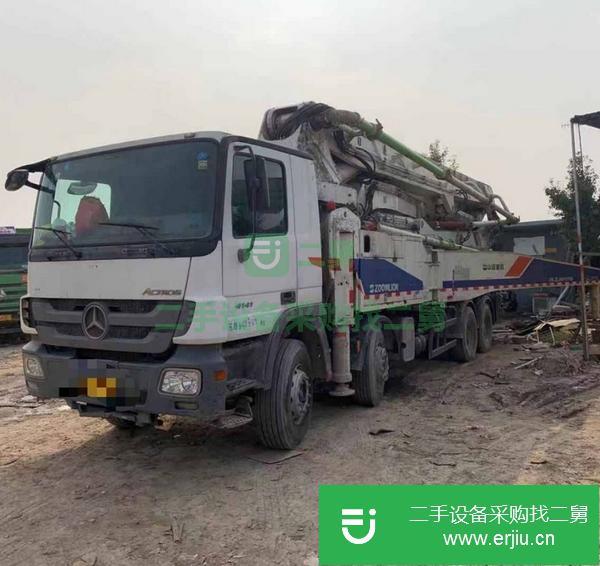 北京出售二手中聯奔馳50米泵車