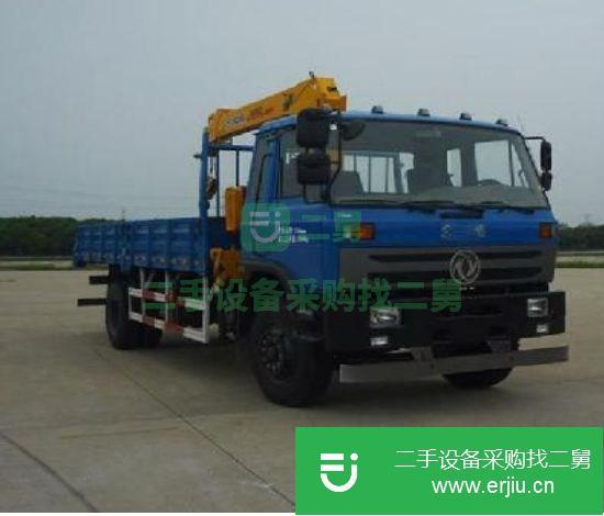 山西出售二手東風單橋6.3噸隨車吊