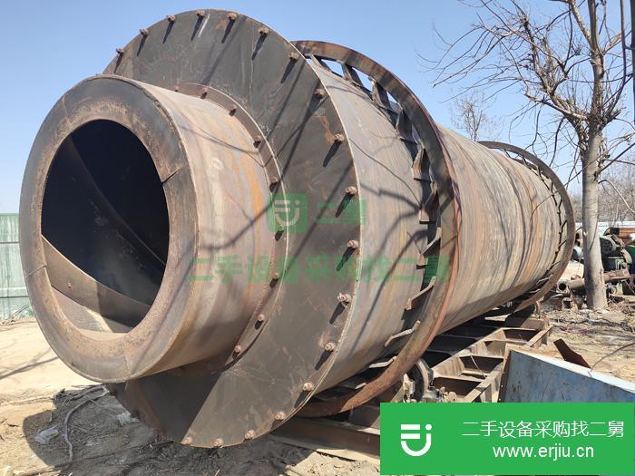 河南出售二手20噸三筒沙子烘干機
