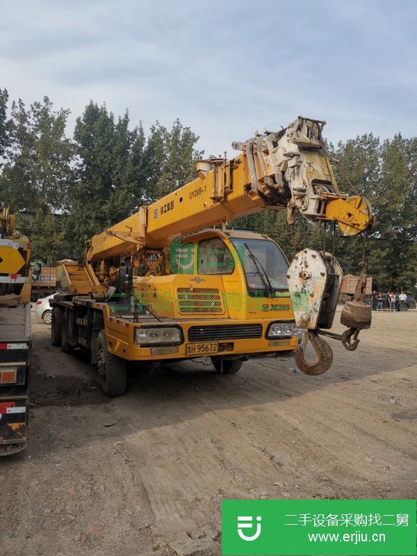 山東出售二手16d徐工汽車(chē)吊