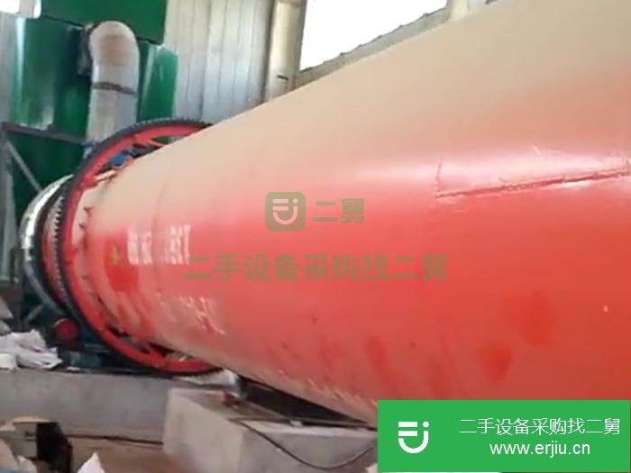 河南出售二手1.5×14米單筒烘干機