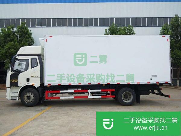甘肅出售二手6.8米解放冷藏車