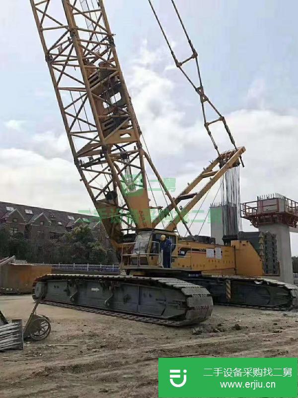 上海出售二手650噸履帶吊車