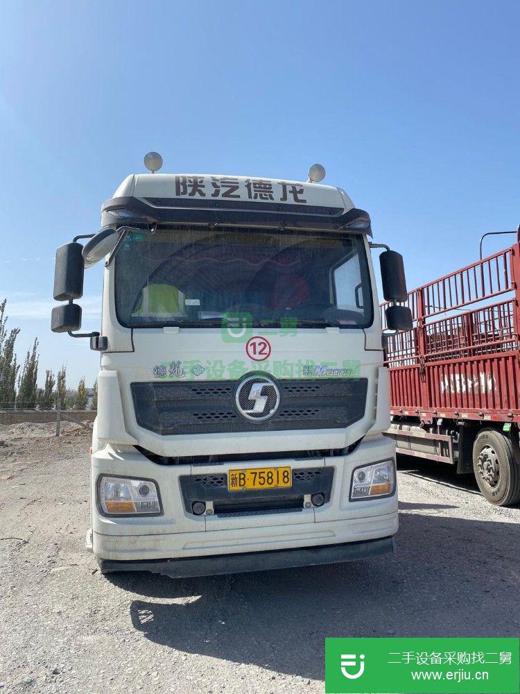 新疆出售二手陜汽德龍半掛車