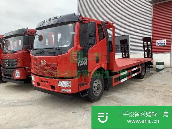 湖北出售二手解放J6平板運輸車