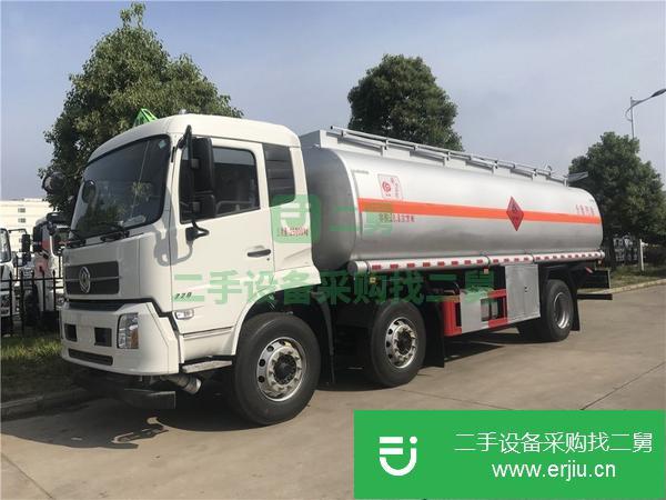 河南出售二手前四后八鋁合金油罐車