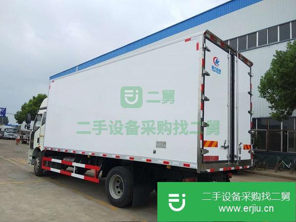 甘肅出售二手6.8米解放冷藏車