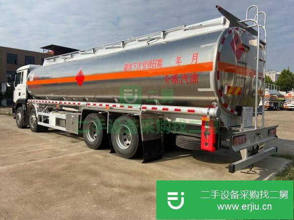 陜西出售二手前四后八21噸汕德卡油罐車,可分期!