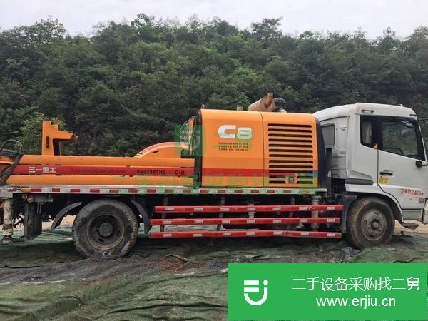 廣東出售二手三一10018國四車載泵