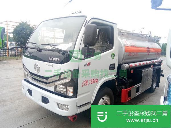 湖北出售二手5噸東風多利卡D6油罐車