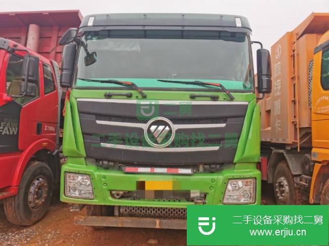 江西出售二手福田歐曼前四后八自卸車
