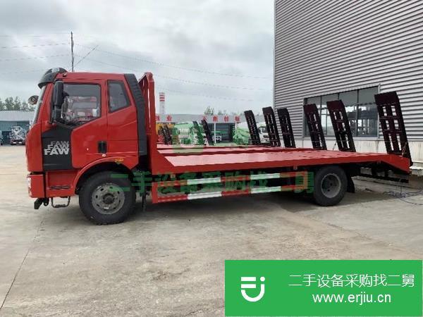 湖北出售二手解放J6平板運輸車