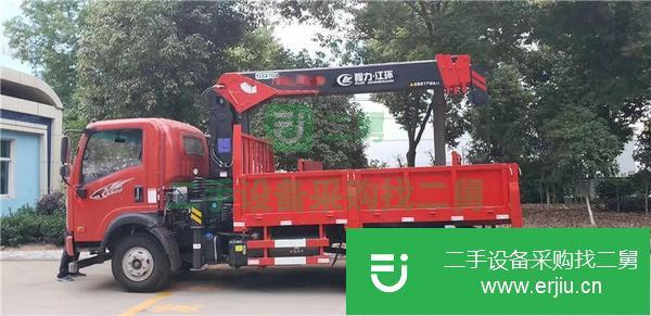 湖北出售二手江淮7噸隨車吊