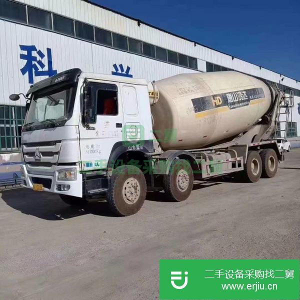湖北出售二手豪沃20方攪拌車