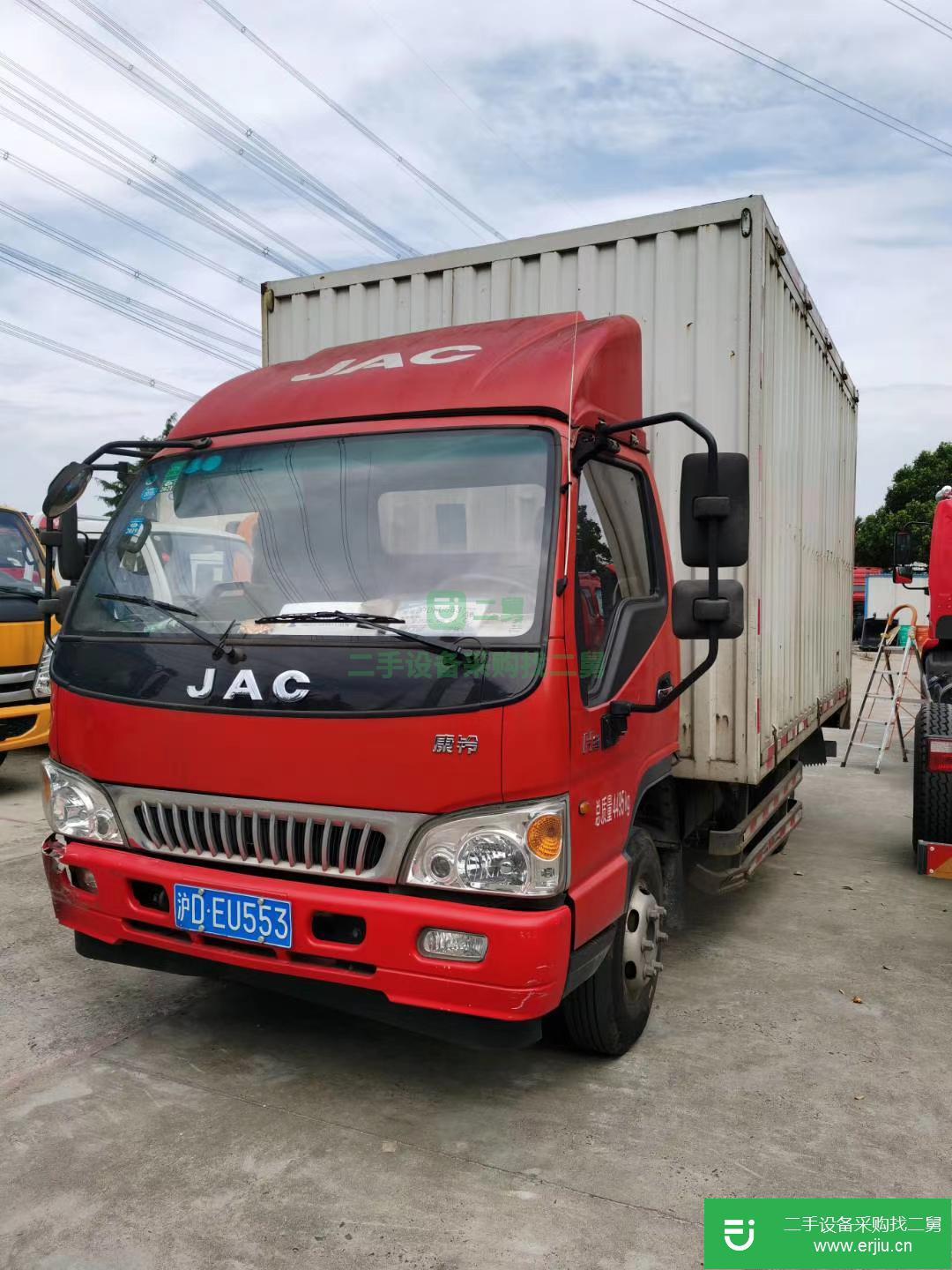上海出售二手江淮康鈴箱式貨車