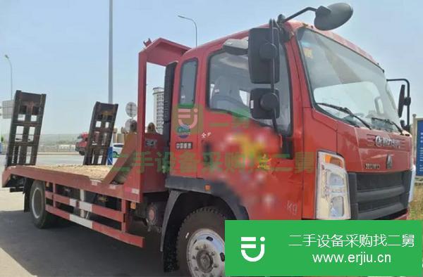 甘肅出售二手4×2平板運(yùn)輸車