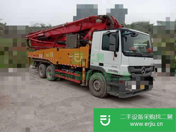 四川出售二手三一49米泵車