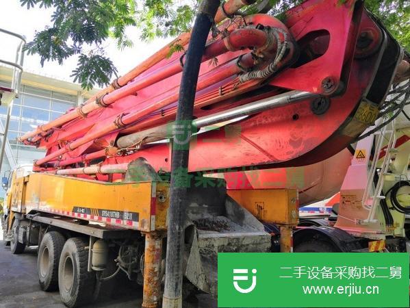 江蘇出售二手三一52米泵車