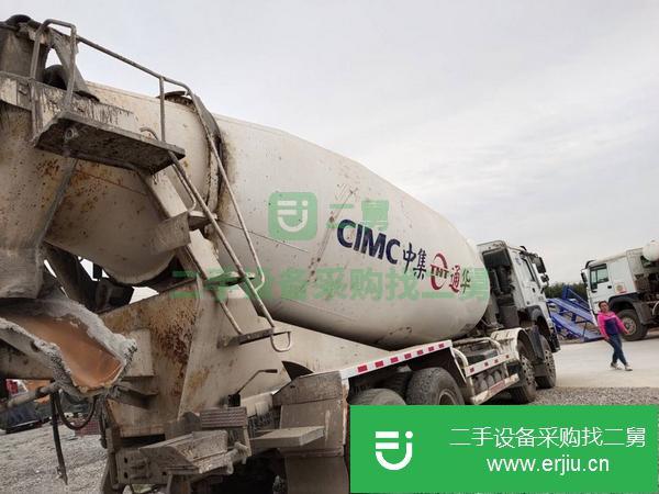 內蒙古出售二手豪沃攪拌車，國五排放，中集上裝，20方罐子，手續齊全