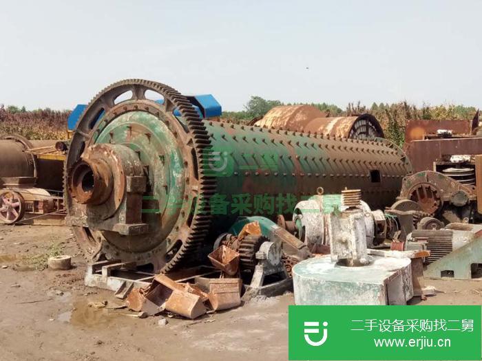 河南出售二手1.83×7米軸承球磨機