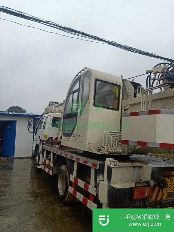 陜西出售二手福田8噸汽車吊