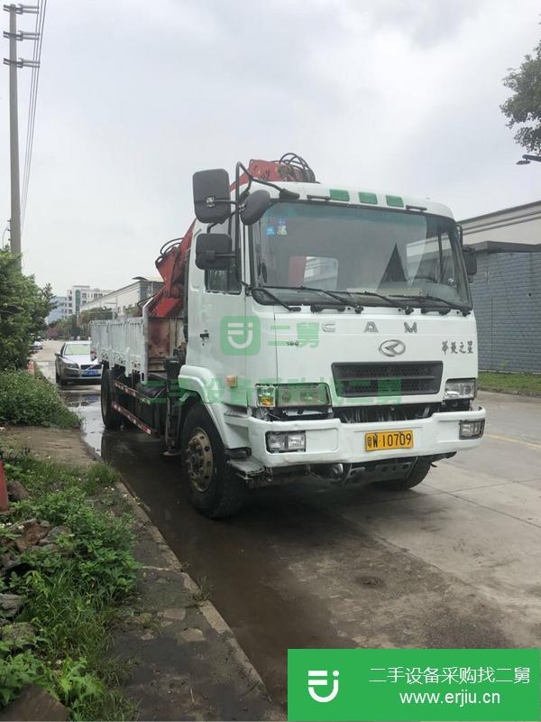 廣東出售二手華菱12噸隨車吊