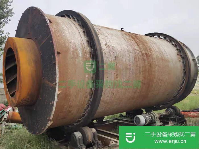 河南出售二手三筒黃沙烘干機