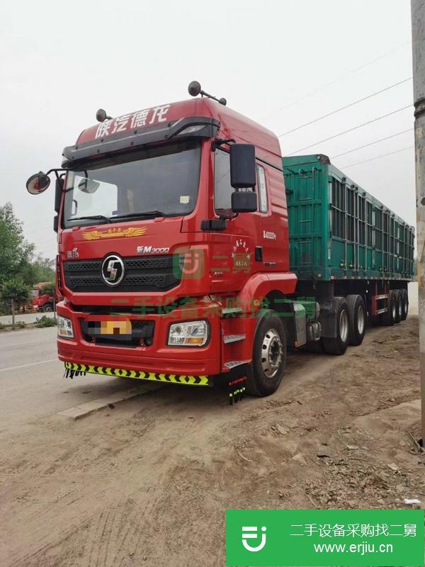 河北出售二手德龍半掛車