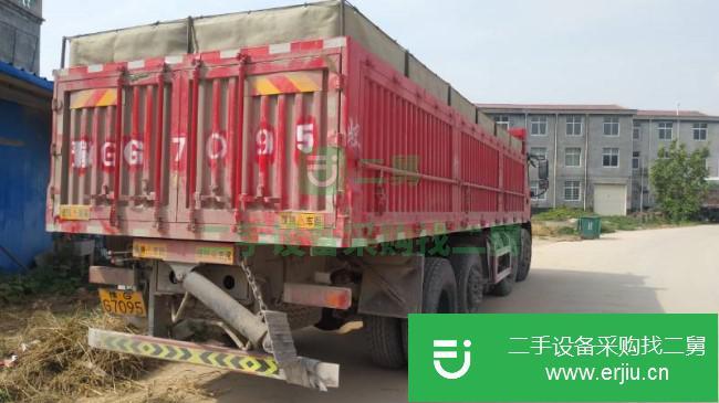 河南出售二手三環十通半掛車