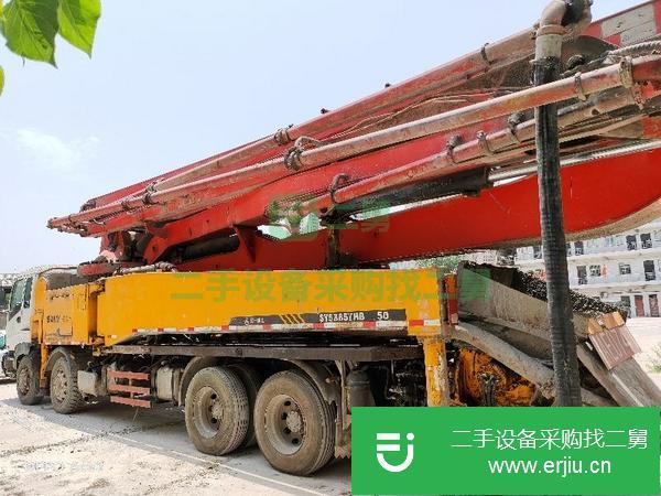 上海出售二手三一50米泵車
