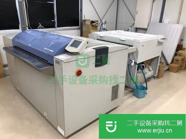 江蘇出售二手高速四開CTP日本純進口網屏PTR6600S熱敏型制版