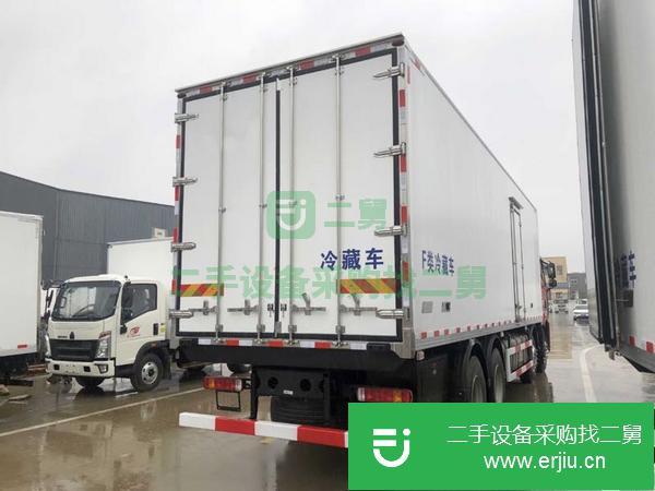 四川出售二手解放J6P前四后八冷藏車