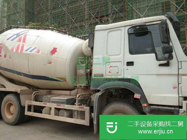北京出售二手國五大12方豪沃攪拌車